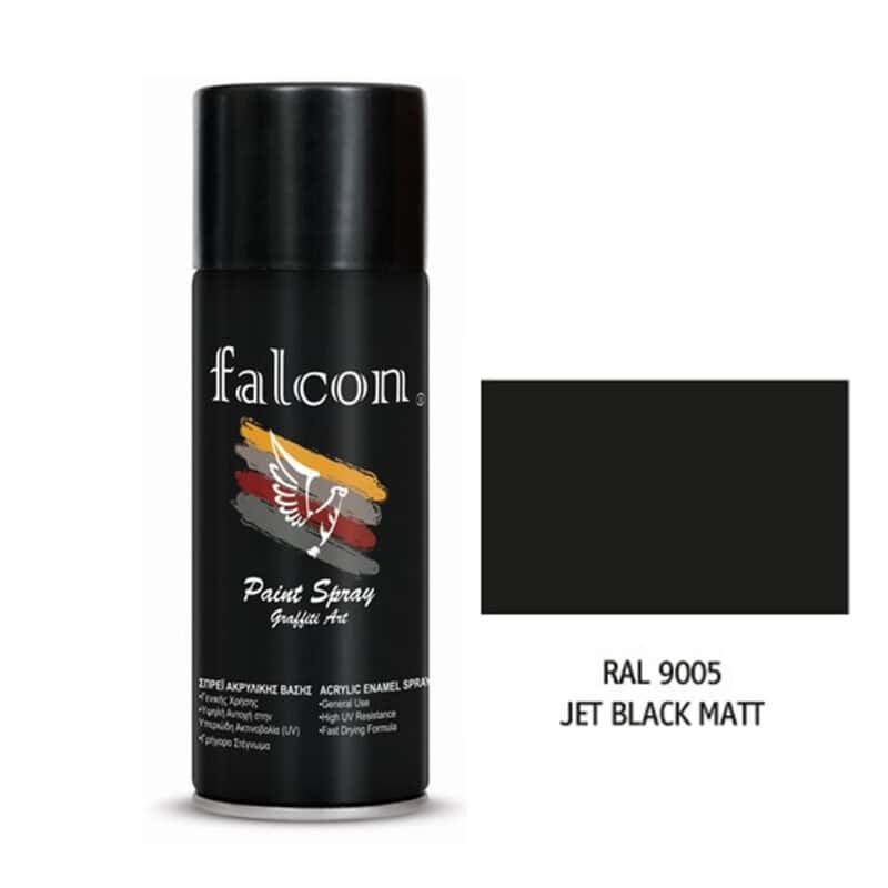 ΣΠΡΕΙ ΜΑΥΡΟ ΜΑΤ ''BLACK MATT'' RAL 9005 - 400ml