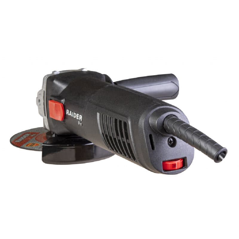 RAIDER ΓΩΝΙΑΚΟΣ ΤΡΟΧΟΣ 125mm ΡΥΘΜ. 910W RDP-AG43 020144 - Image 2