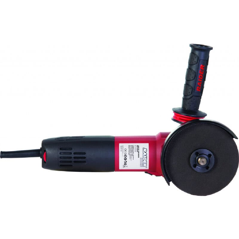 RAIDER ΓΩΝΙΑΚΟΣ ΤΡΟΧΟΣ 125mm ΡΥΘΜ. 1400W RDI-AG58 021104 - Image 2