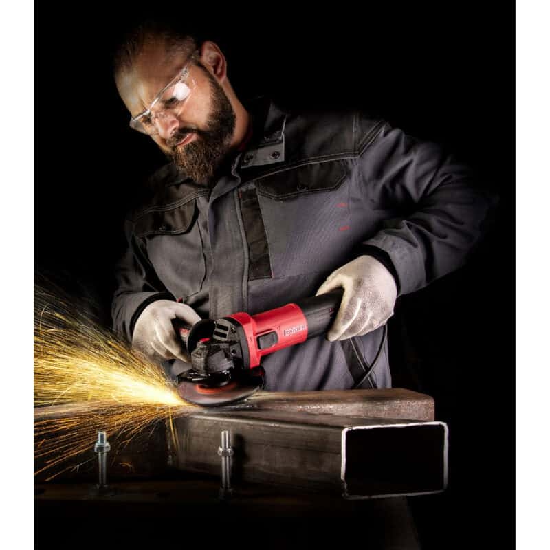 RAIDER ΓΩΝΙΑΚΟΣ ΤΡΟΧΟΣ 125mm ΡΥΘΜ. 1400W RDI-AG58 021104 - Image 5