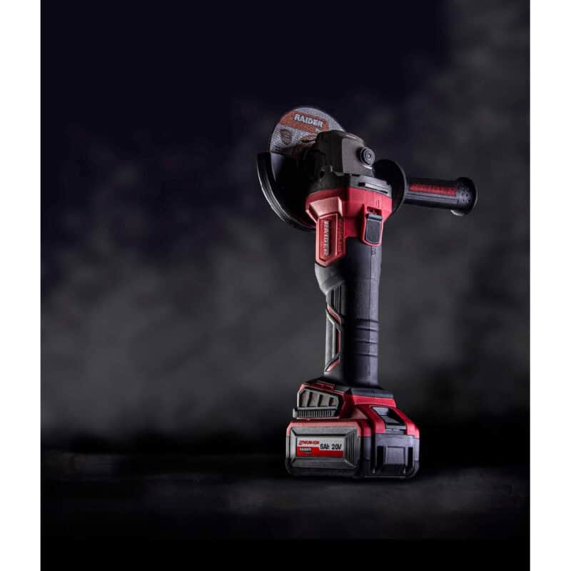 RAIDER ΓΩΝΙΑΚΟΣ ΤΡΟΧΟΣ 20V SOLO 125MM RDI-AGB61 021107 - Image 2