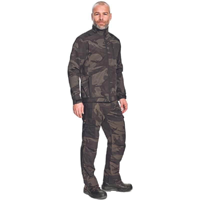 ΜΠΟΥΦΑΝ SOFTSHELL ΕΡΓΑΣΙΑΣ ΑΔΙΑΒΡΟΧΟ CRAMBE ΚΑΜΟΥΦΛΑΖ/ΠΑΡΑΛΛΑΓΗΣ 100%poly, 300g/m² - Image 4