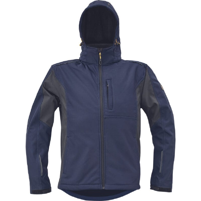 ΜΠΟΥΦΑΝ SOFTSHELL ΕΡΓΑΣΙΑΣ ΑΔΙΑΒΡΟΧΟ DAYBORO ΜΠΛΕ 100%poly, 300g/m²
