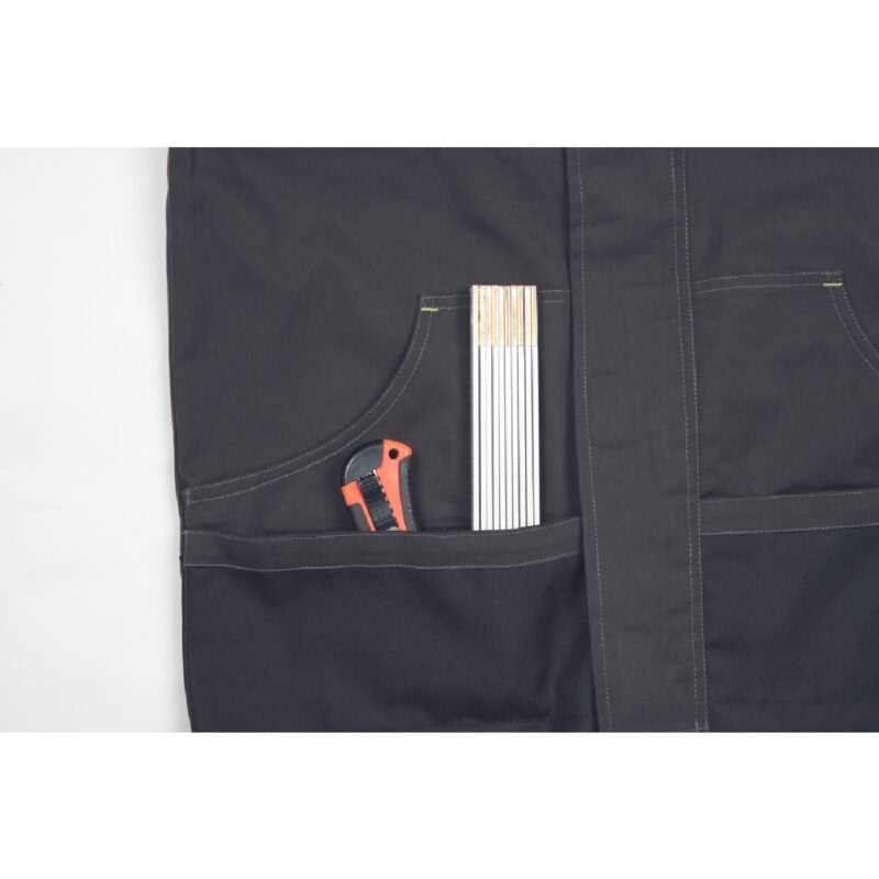 ΜΠΟΥΦΑΝ ΕΡΓΑΣΙΑΣ GREENDALE ΑΝΘΡΑΚΙ/ΛΑΙΜ 65%poly-35%cott, 270 g/m² - Image 9