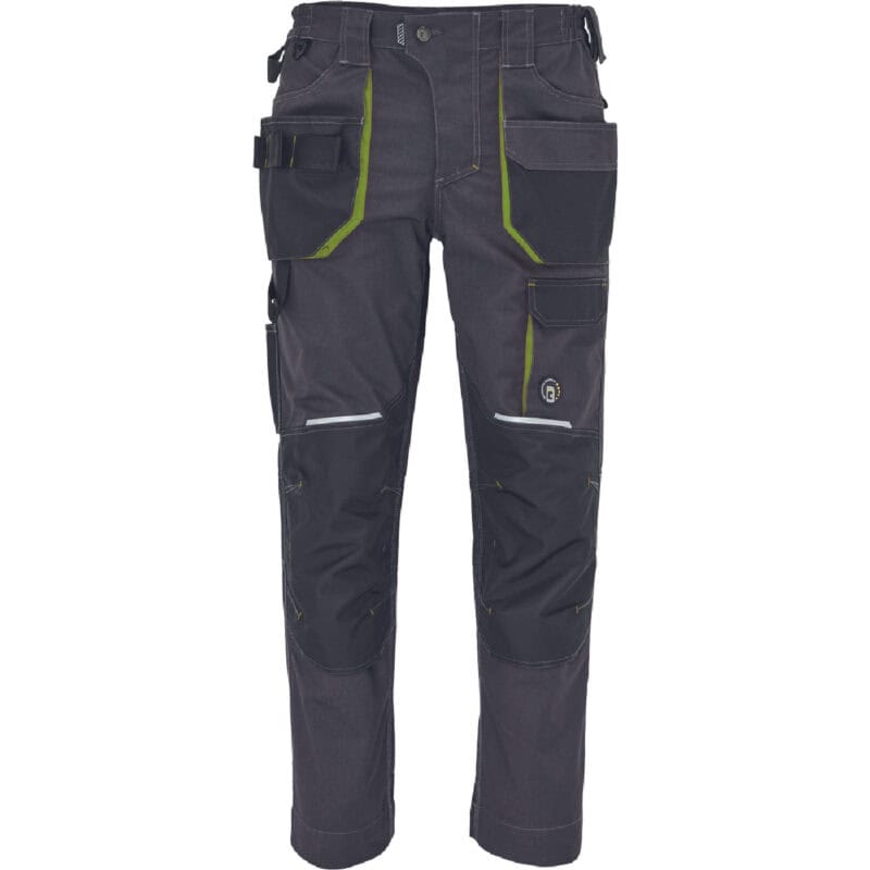 ΠΑΝΤΕΛΟΝΙ ΕΡΓΑΣΙΑΣ GREENDALE ΑΝΘΡΑΚΙ/ΛΑΙΜ 65%poly-35%cott, 270 g/m²