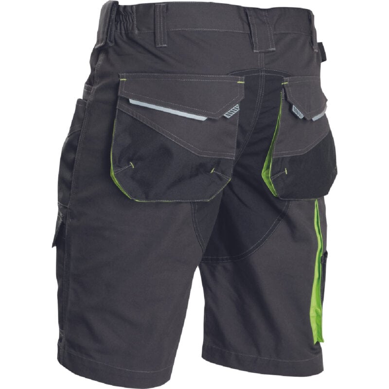 ΒΕΡΜΟΥΔΑ ΕΡΓΑΣΙΑΣ GREENDALE ΑΝΘΡΑΚΙ/ΛΑΙΜ 65%poly-35%cott, 270 g/m² - Image 3