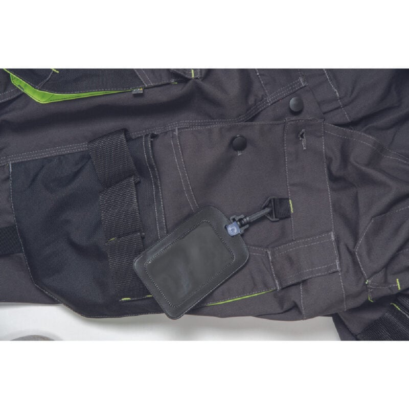 ΒΕΡΜΟΥΔΑ ΕΡΓΑΣΙΑΣ GREENDALE ΑΝΘΡΑΚΙ/ΛΑΙΜ 65%poly-35%cott, 270 g/m² - Image 4