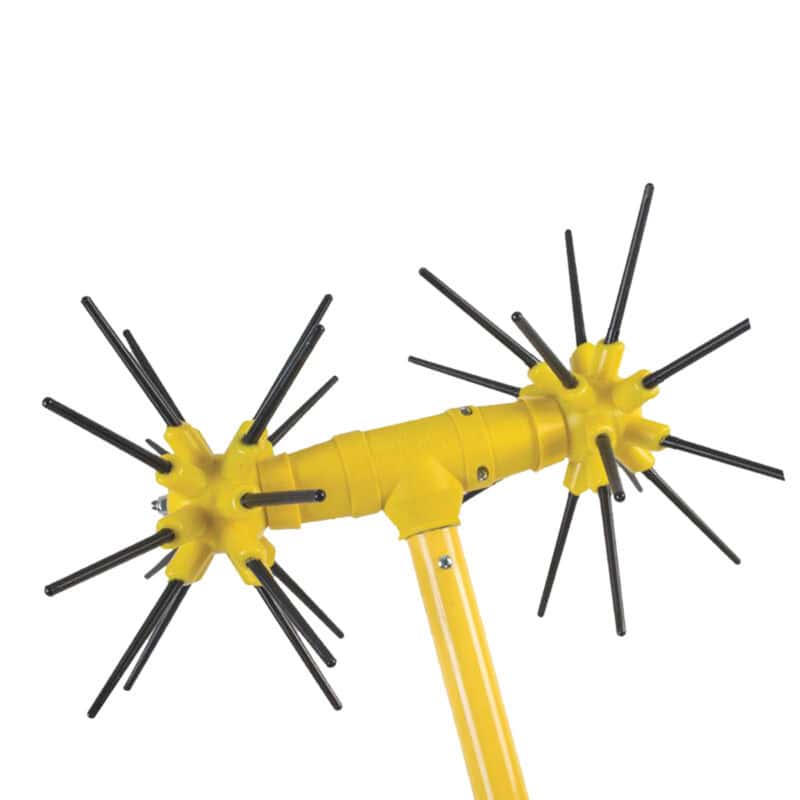 ΕΛΑΙΟΡΑΒΔΙΣΤΙΚΟ ΜΠΑΤΑΡΙΑΣ ΑΧΙΝΟΣ FIBERGLASS 400W ΜΕ ΚΟΝΤΑΡΙ ΑΛΟΥΜΙΝΙΟΥ 2,8Μ ΚΑΙ ΒΑΡΟΣ 3,1KG - Image 2