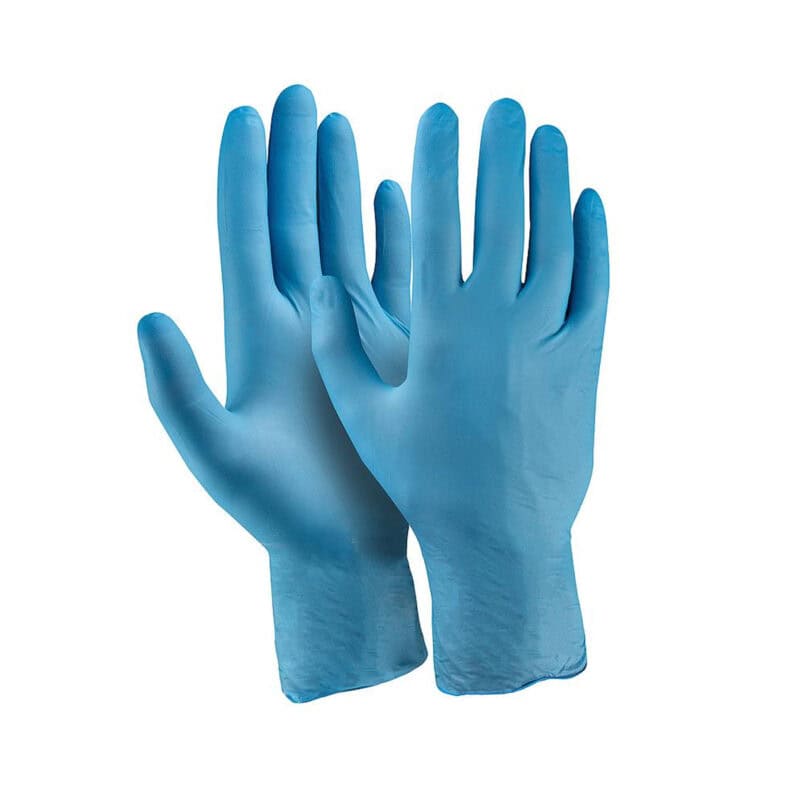 ΓΑΝΤΙΑ ΜΙΑΣ ΧΡΗΣΗΣ NITRILE μπλε DEXT 9/L  (ΚΟΥΤΙ ΤΩΝ 100τεμ.) D3749