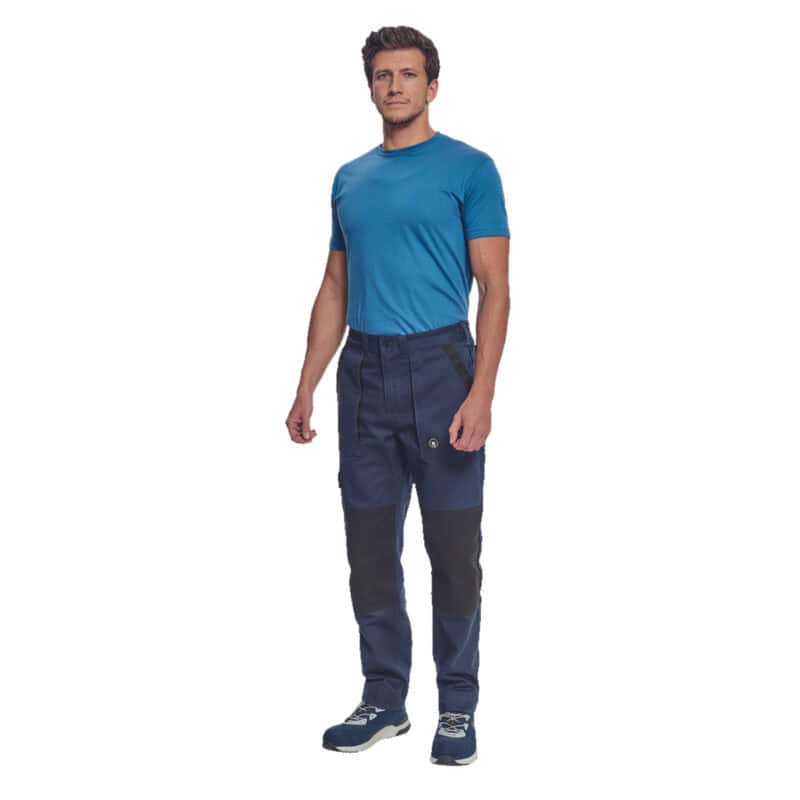 ΠΑΝΤΕΛΟΝΙ ΕΡΓΑΣΙΑΣ MAX NEO ΣΚΟΥΡΟ ΜΠΛΕ 100% cotton, 260 g/m² No 56/XL - Image 2