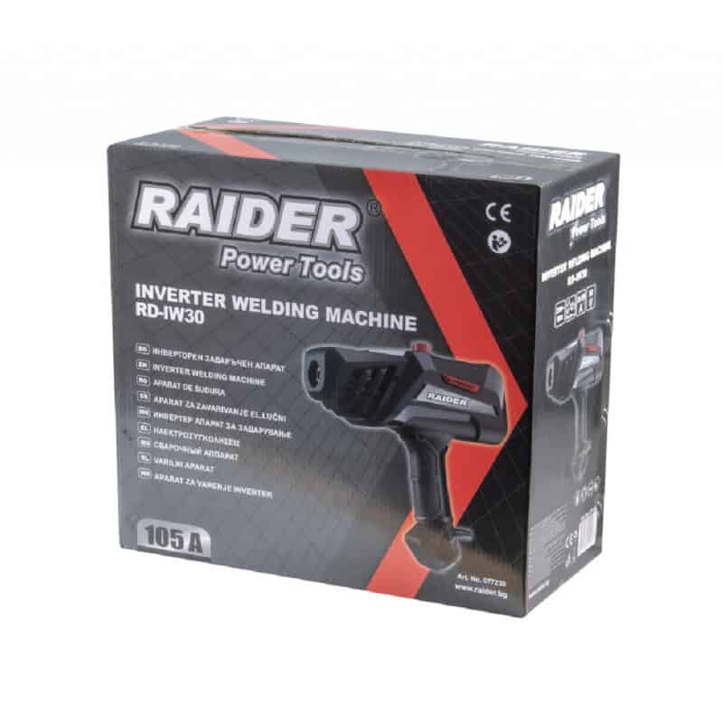 RAIDER ΗΛΕΚΤΡΟΣΥΓΚΟΛΛΗΣΗ INVERTER ΧΕΙΡΟΣ RD-IW30 105A 077230 - Image 9