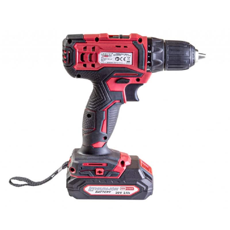 RAIDER R20 set ΔΡΑΠΑΝΟΚΑΤΣΑΒΙΔΟ 10mm 44Nm 20V 2x2Ah RDP-SCD20S 030218 - Image 4