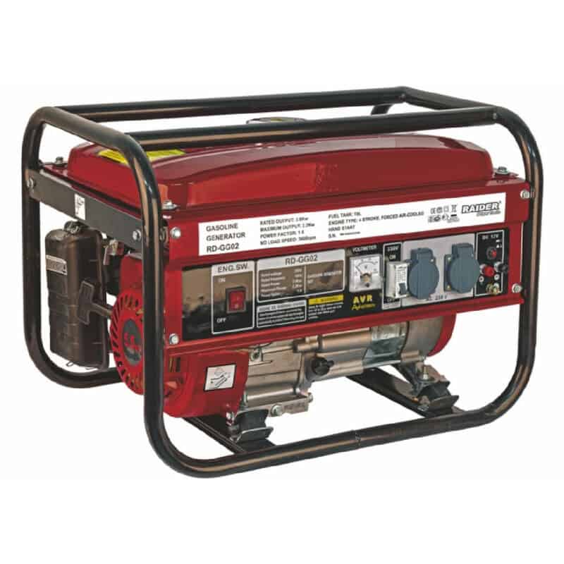 RAIDER ΗΛΕΚΤΡΟΓΕΝΝΗΤΡΙΑ ΒΕΝΖΙΝΗΣ RD-GG02 2000W 129931
