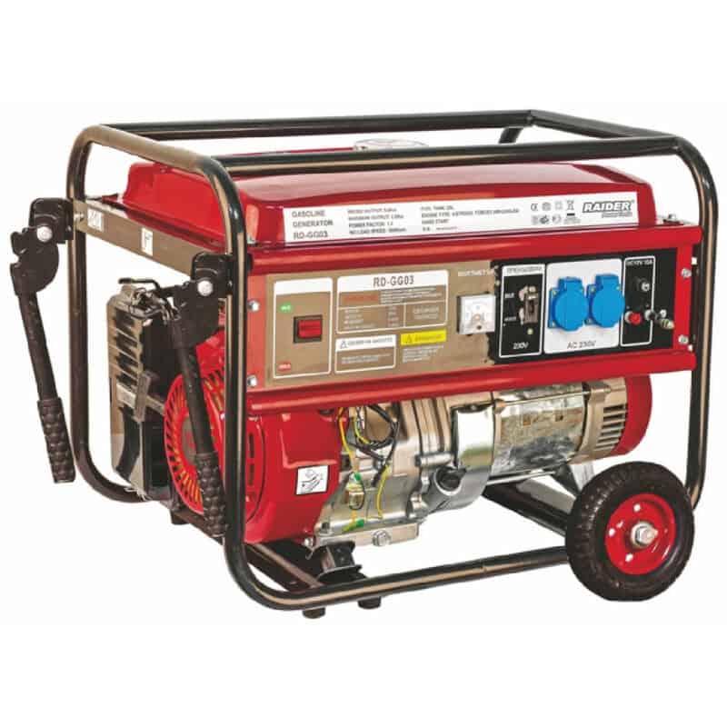 RAIDER ΗΛΕΚΤΡΟΓΕΝΝΗΤΡΙΑ ΒΕΝΖΙΝΗΣ RD-GG03 5000W 129941