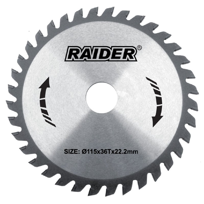 RAIDER ΔΙΣΚΟΣ ΚΟΠΗΣ ΞΥΛΟΥ Φ20/ Φ180/24Δόντια 163102