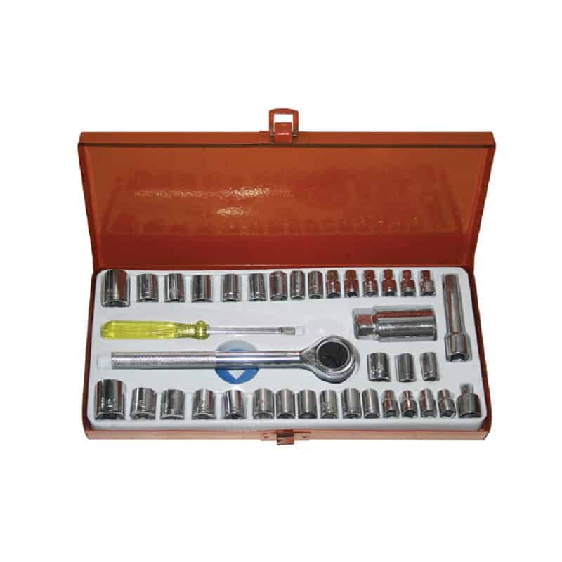BASIC ΚΑΡΥΔΑΚΙΑ ΣΕΤ 40 τεμ 1/4" & 3/8" 330552