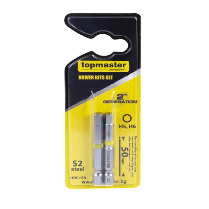 TOP MASTER ΜΥΤΕΣ ΑΛΛΕΝ H5&H6x50mm 2τεμ. 338714 - Image 2