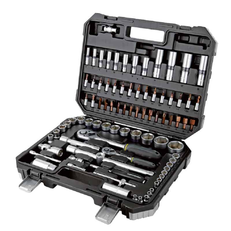 TOP MASTER ΚΑΣΕΤΙΝΑ ΚΑΡΥΔΑΚΙ Cr-V 1/4'' & 1/2'' ΣΕΤ 86τεμ 339103