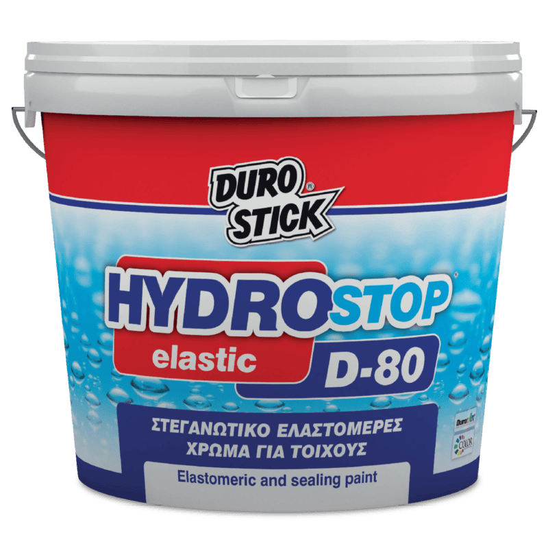 Durostick D-80 Hydrostop Elastic Λευκό 10lt