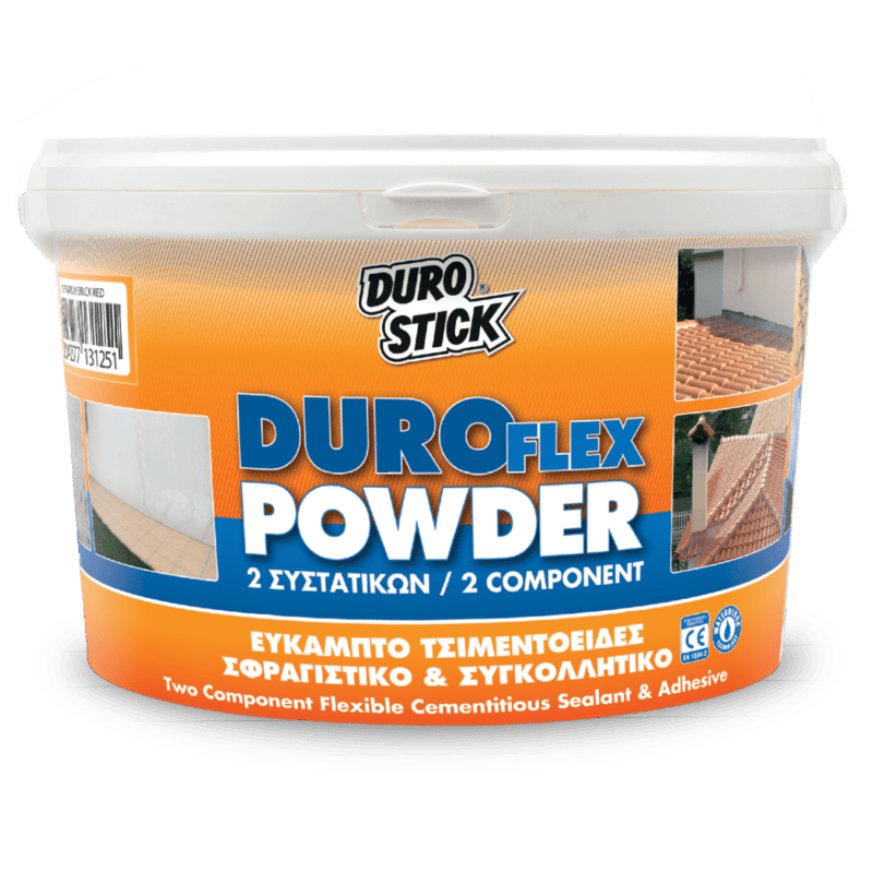 Durostick Duroflex Powder Τσιμεντοειδές Ελαστομερές Σφραγιστικό Κεραμιδί 2,5kg