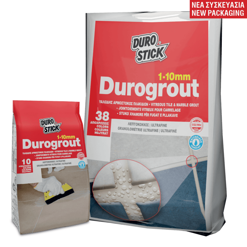 Durostick Durogrout Υαλώδης Αρμόστοκος Πλακιδίων Άμμος 5kg