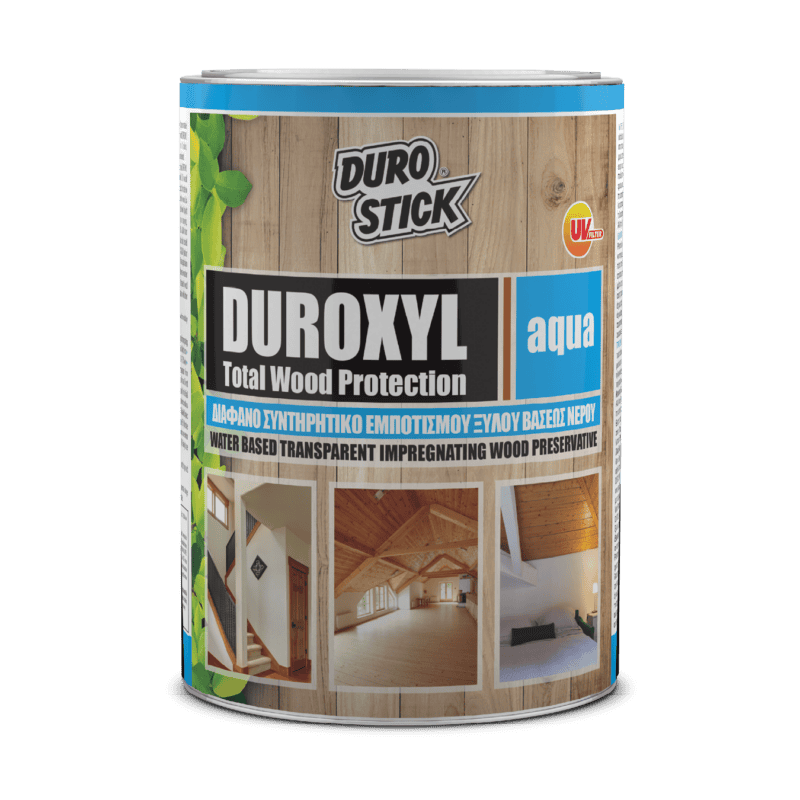 Durostick Duroxyl Aqua Total Wood Protection Διάφανο 750ml