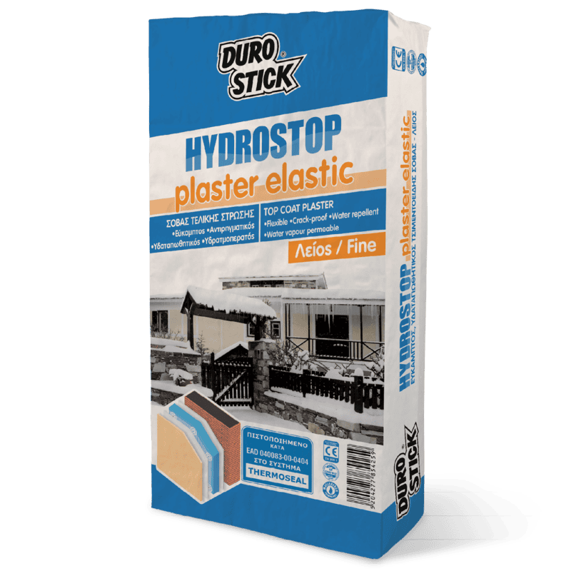 Durostick Hydrostop Plaster Elastic - Λείος  YπόΛευκός 25kg