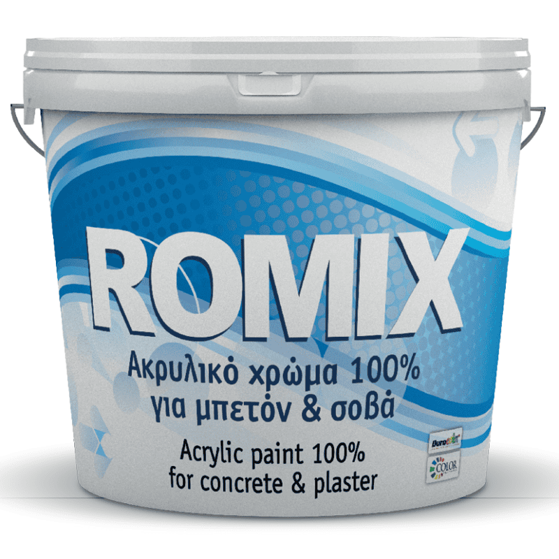 Durostick Romix Ακρυλικό 100% Λευκό 750ml