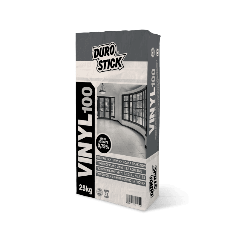 Durostick Vinyl 100 Κόλλα Πλακιδίων Λευκή 25Kg