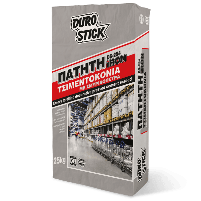 Durostick Ds-254 Iron Ανθρακί 25kg Πατητή