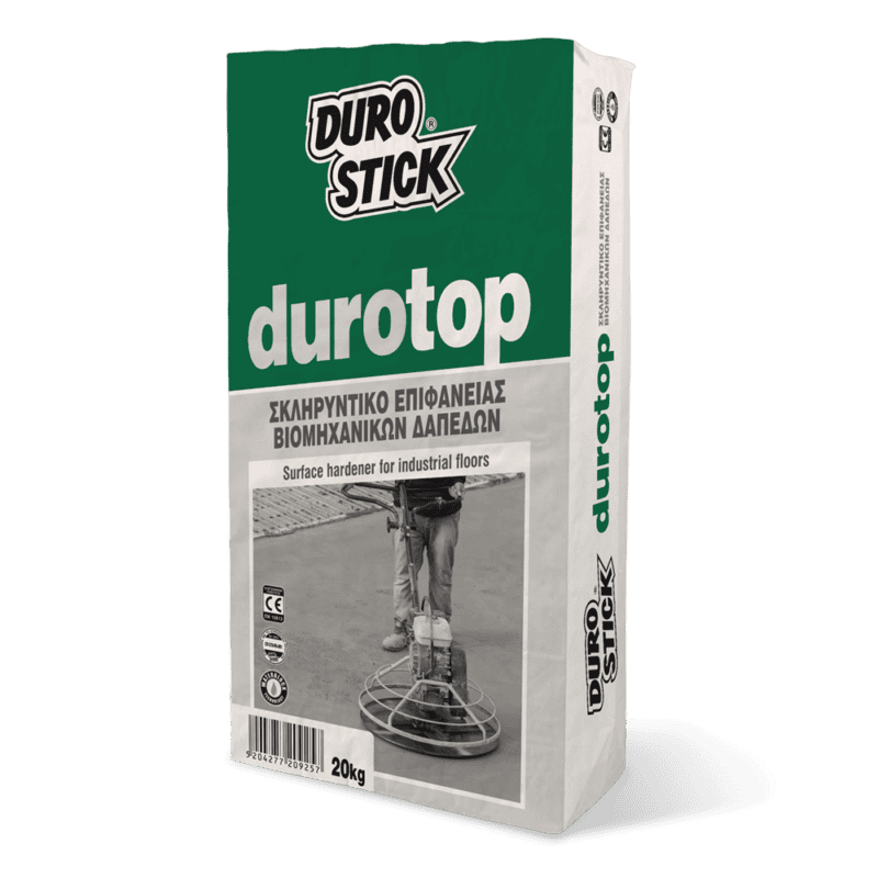 Durostick Durotop Σκληρυντικό Επιφάνειας Βιομηχανικών Δαπέδων Γκρι 20kg