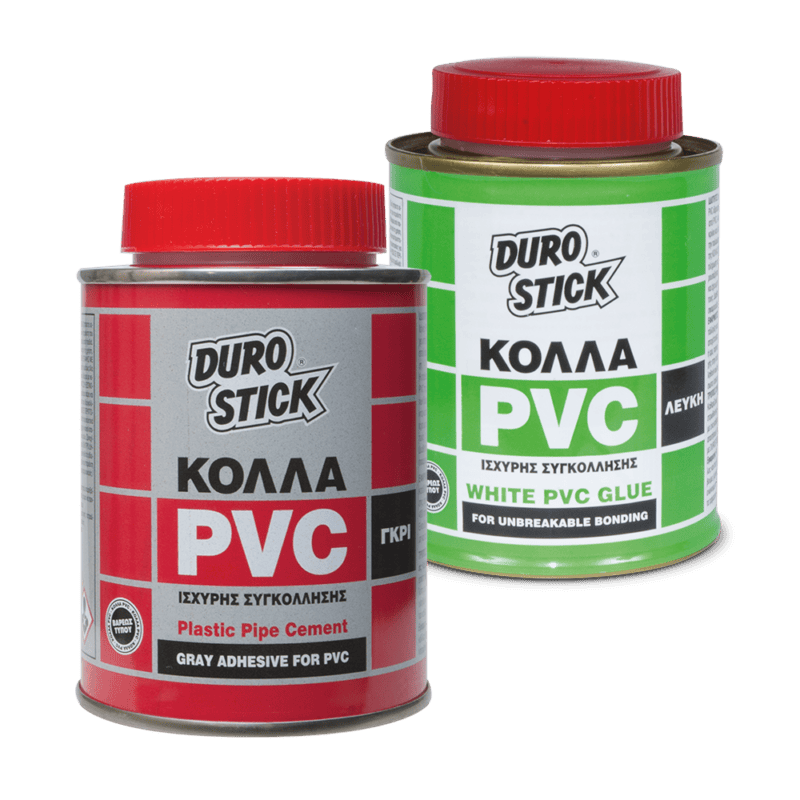 Durostick Κόλλα PVC Γκρι 250ml
