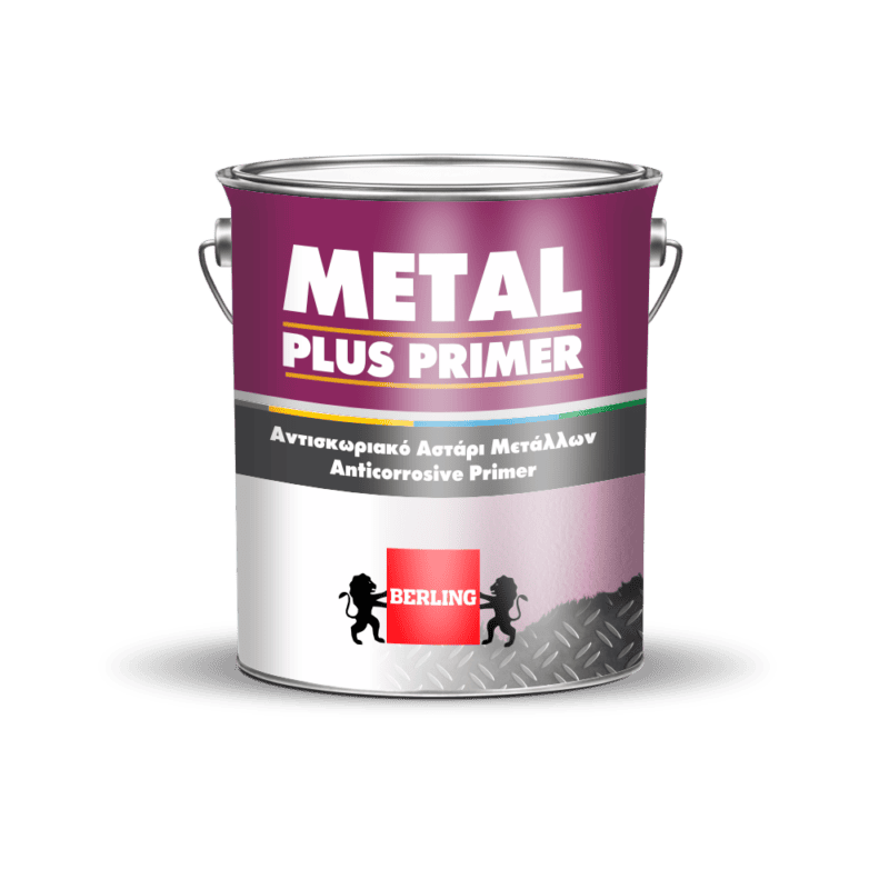 Berling Metal Plus Primer Γκρι 10lt